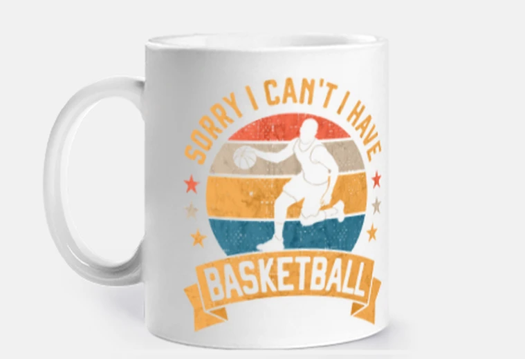 Mug désolé je ne peux pas j39ai le basket