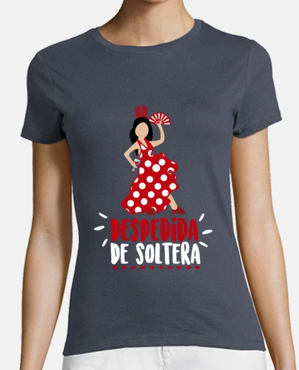 Playera Despedida de soltera Mujer, manga corta, gris oscuro, calidad premium