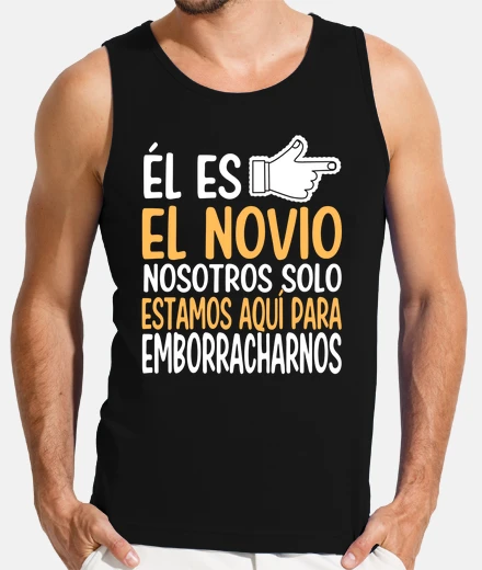 Camiseta despedida de soltero el es el novio