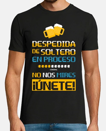 Camiseta Despedida De Soltero En Proceso