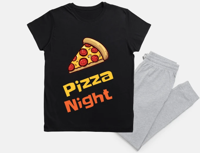 Pyjama dessin anime pizza pyjama