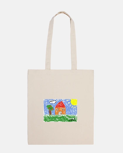 Sac dessin de la maison de l'enfant