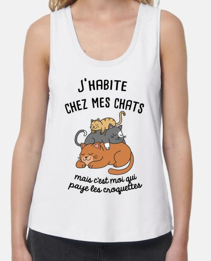 Tee-shirt Dessin trois chats