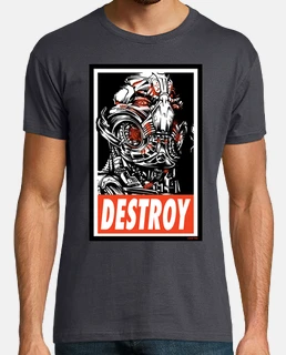 DESTROY-Ultron camiseta