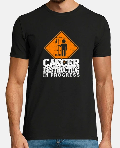 Tee-shirt destruction du cancer en cours chimio