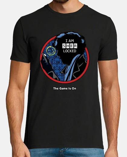 Tee-shirt detective sherlocked