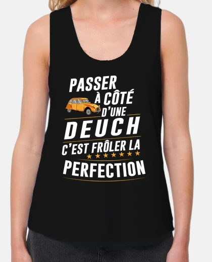 Tee-shirt Deuch Voiture Vintage Rétro 2cv