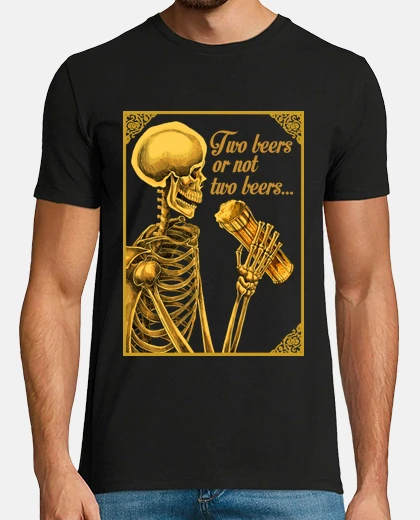 Tee-shirt deux bières ou not deux bières