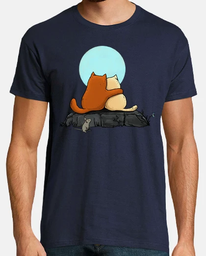Tee-shirt deux chats