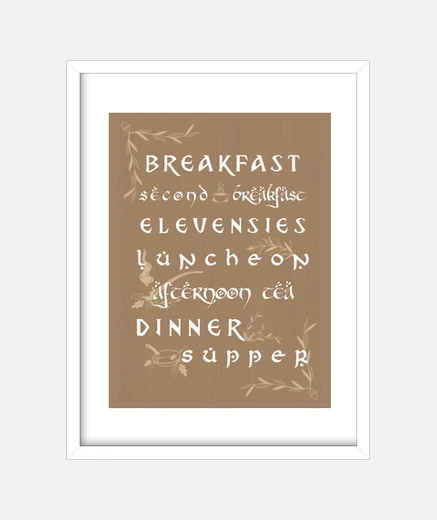 Cadre deuxième petit déjeuner