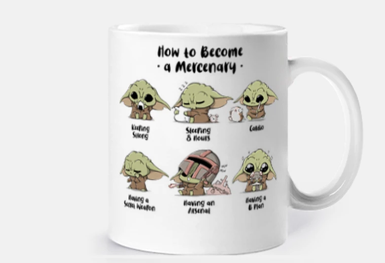 Mug devenir mercenaire