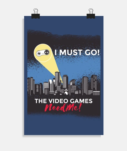 Poster devo andare in video i giochi hanno bis