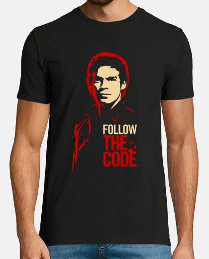 T-shirt Dexter: Follow the Code