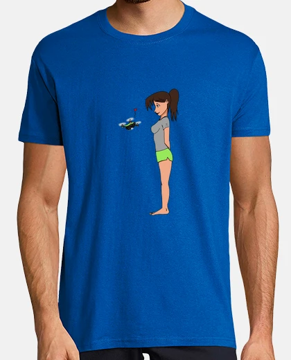 T-shirt dgdrone girl