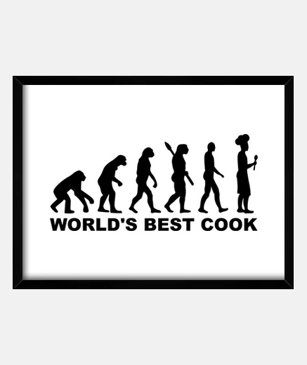 Quadro di evoluzione del mondo best cuoco