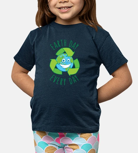 Ropa Día de la Tierra cada día reciclamos di