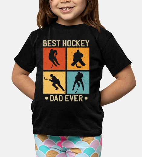 Ropa dia del padre el mejor padre de hockey 