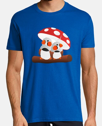 Tee-shirt dia man tes man darinas sous le champig