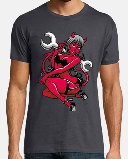 Diable pin-up mecano