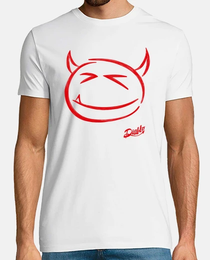 DIABLITO LOGO ROJO, HOMBRE BLANCA