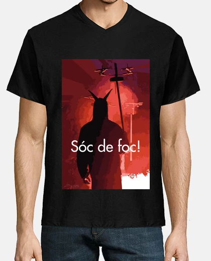 Camiseta Diablo de fuego