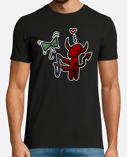 T-shirt diabolo uomo