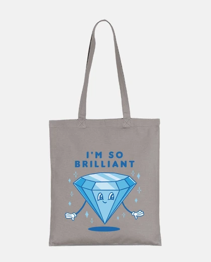 Sac diamant amour propre confiance en soi sac plage  BRILLANT