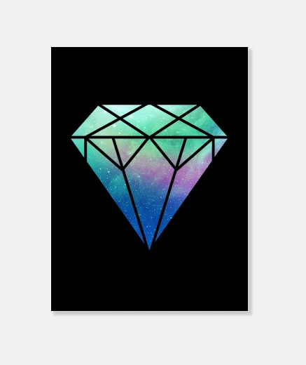 Stampa diamonds nel cielo