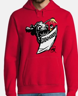 dibuhobby logo felpa