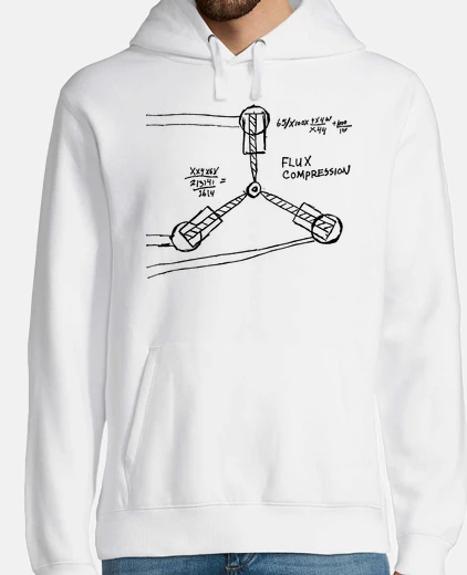 Sudadera Dibujo Condensador de Fluzo