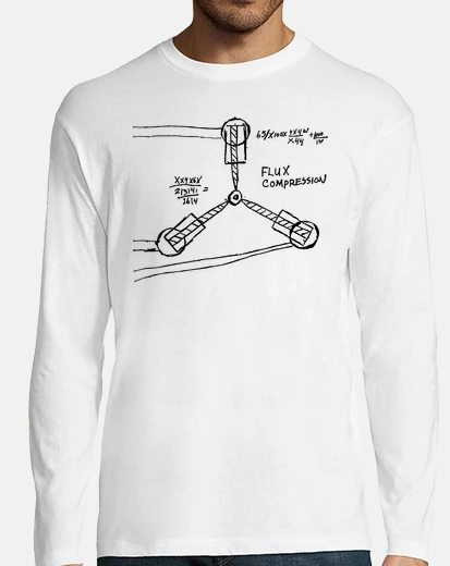 Camiseta Dibujo Condensador de Fluzo