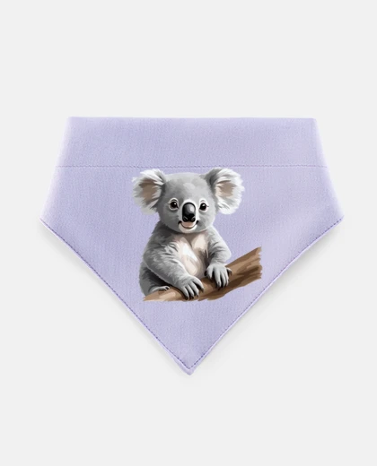 Mascotas dibujo realista de bebé koala muy lindo