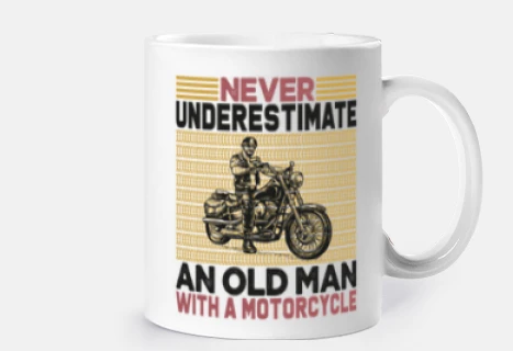 dibujo de motocicleta vintage - para mo