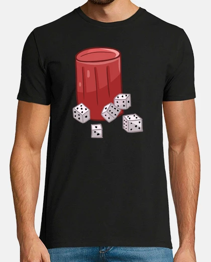 Playera Dice Game Pieces