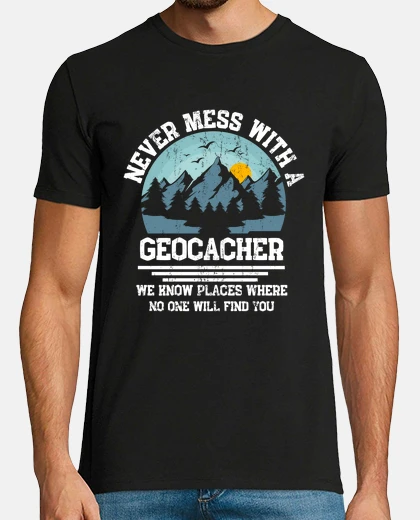 Camiseta dicho de geocaching