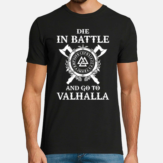 die in battle and go to valhalla (vikings)