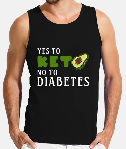 T-shirt dieta cheto avocado sì cheto no diabete