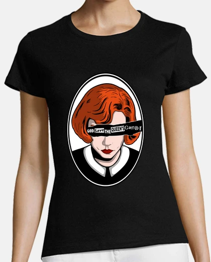 Tee-shirt Dieu sauve le gambit des reines
