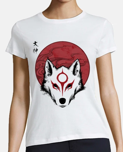 Tee-shirt dieu soleil rouge