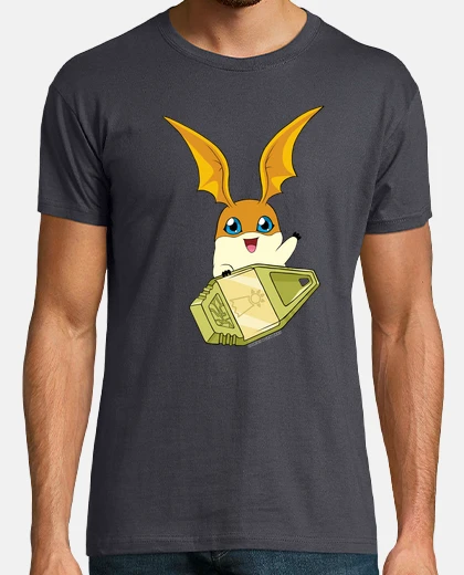 Camiseta digimon crest patamon