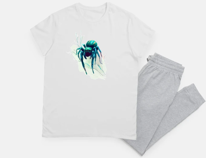 Pyjama Digital Blue Spider
