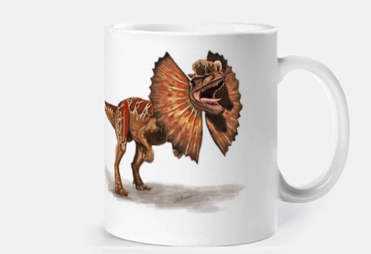 Cup dilophosaurus