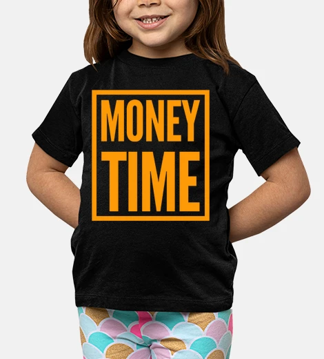Ropa dinero tiempo baloncesto eslogan camise