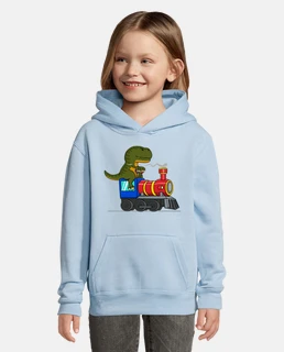 DINO T-REX ON TRAIN