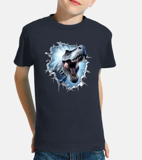 Kids dinosaur illusion effect