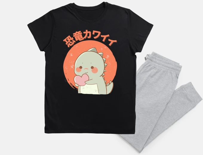 Pyjama dinosaure kawaii