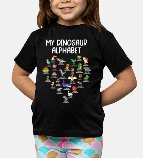 Vêtements Dinosaures Alphabet Apprendre Abecedair
