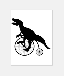 Dinosaurio bicicleta
