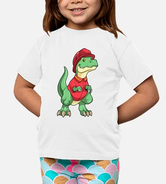 Camisetas niños dinosaurio como bombero... | laTostadora Camisetas niños dinosaurio como bombero... | laTostadora