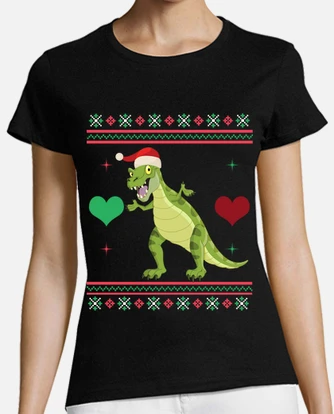 Playera dinosaurio feo navidad su ter laTostadora M xico